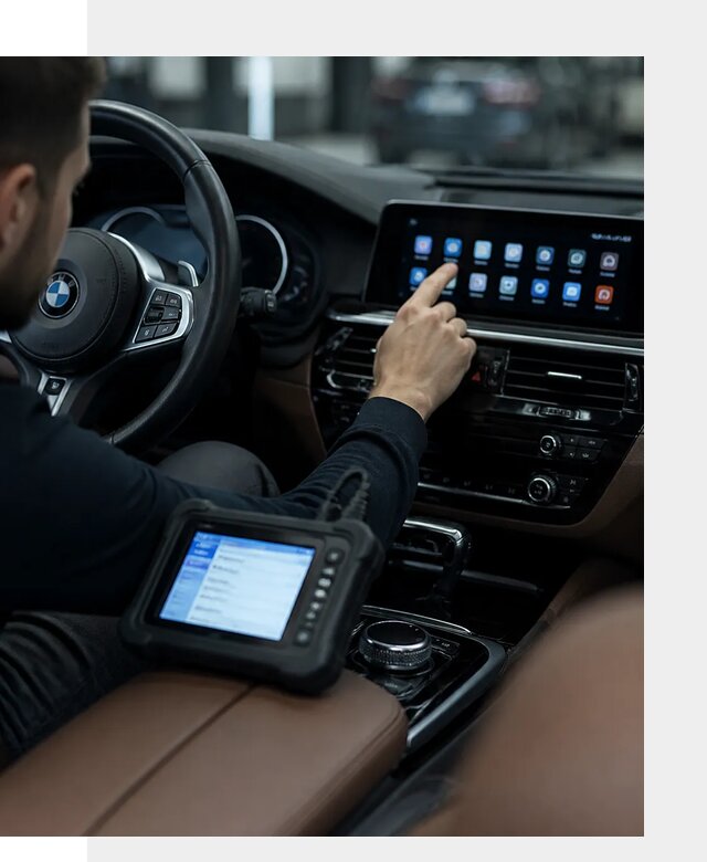 Установка приложений и мультимедиа сервисов BMW в Павловском Посаде