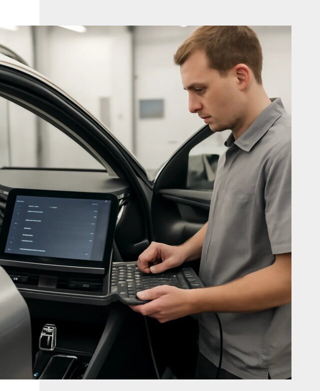 Русификация мультимедиа автомобилей Lynk Co в Павловском Посаде